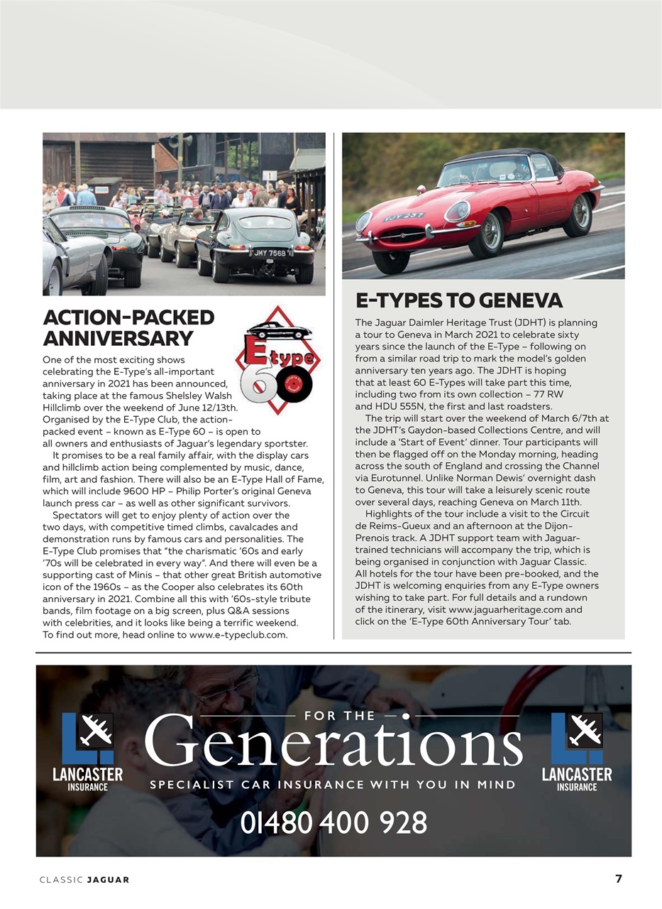 Classic Jaguar Preview Pages