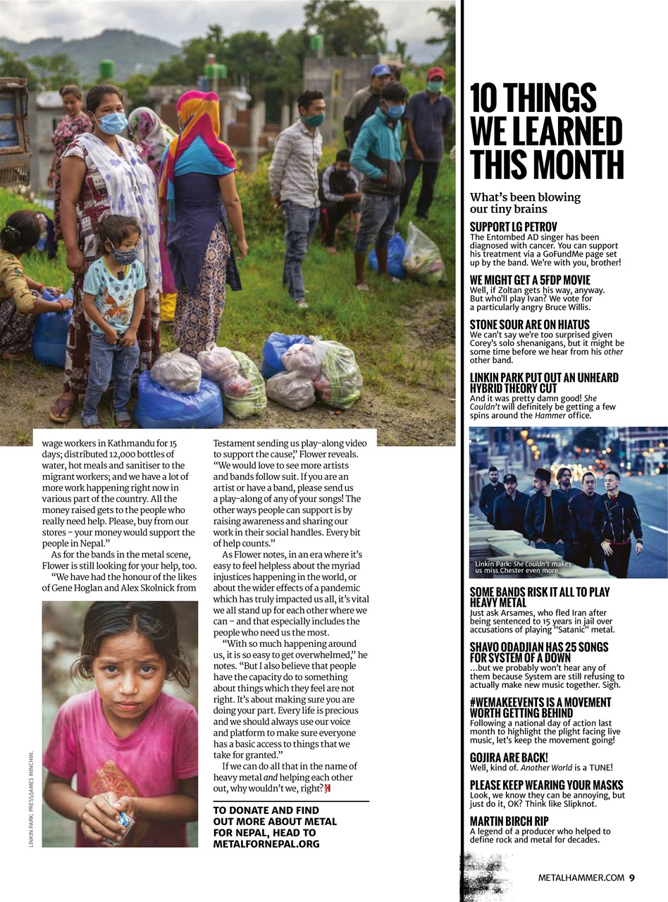 Metal Hammer Preview Pages