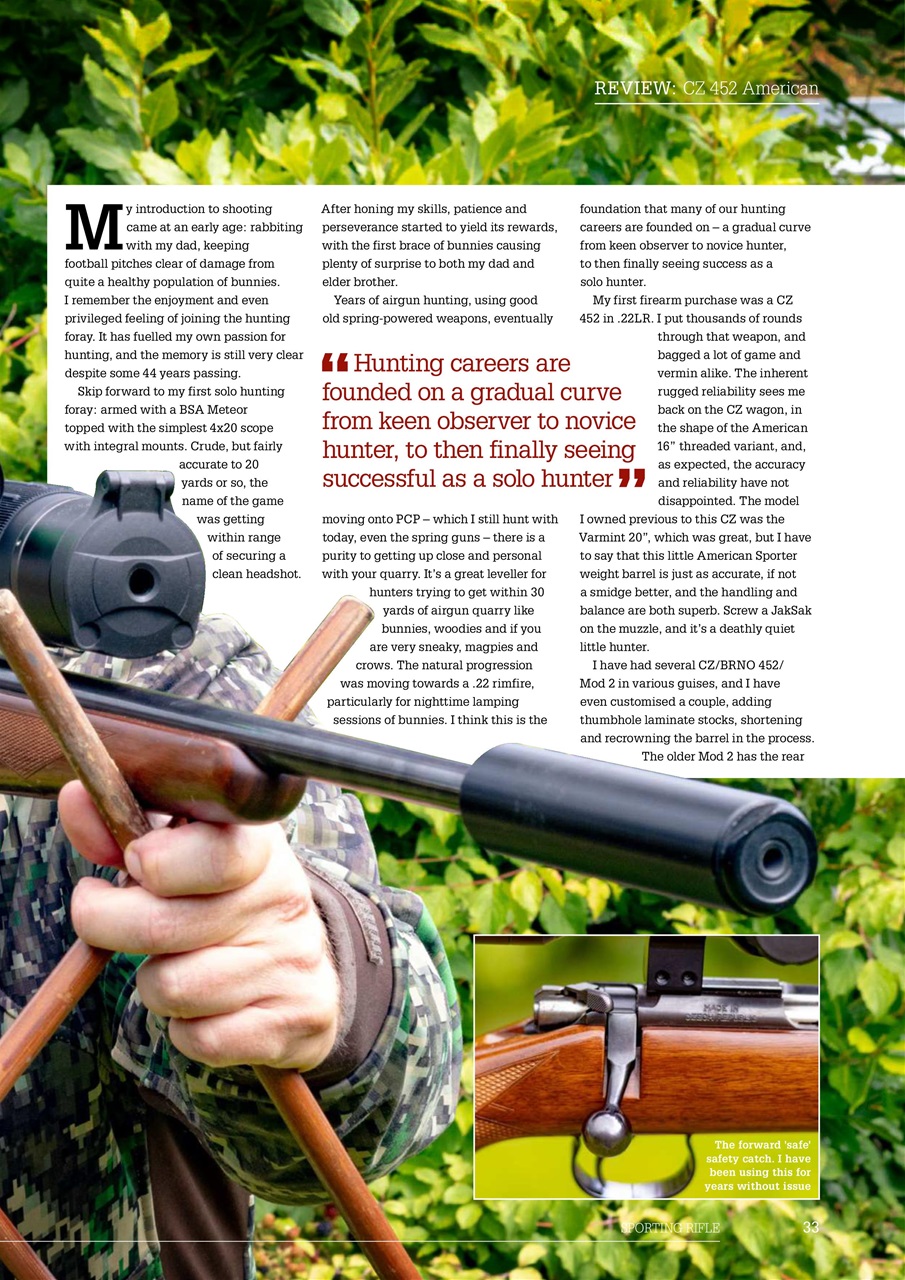 Sporting Rifle Preview Pages