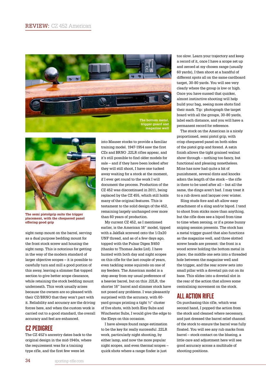 Sporting Rifle Preview Pages