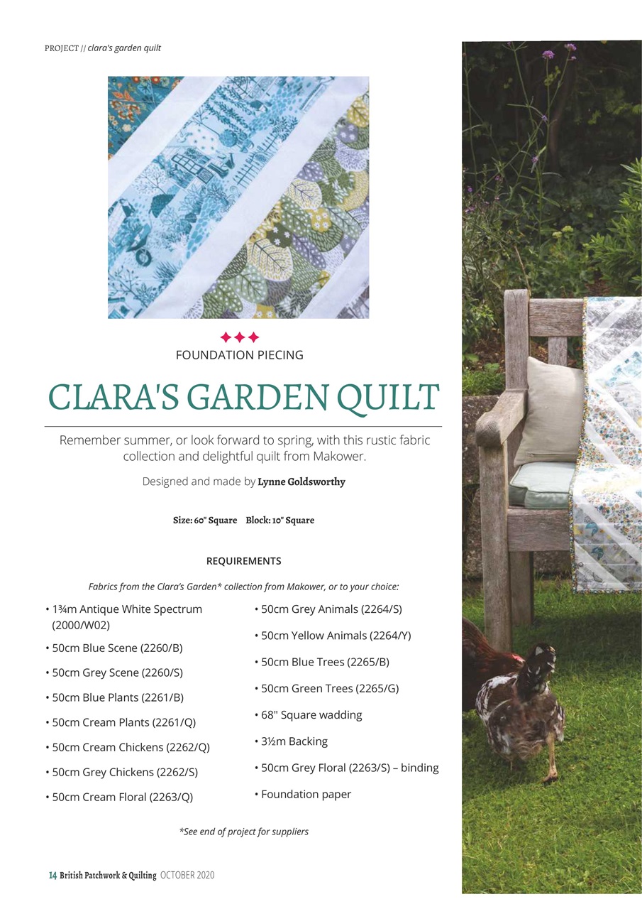 Patchwork and Quilting Preview Pages