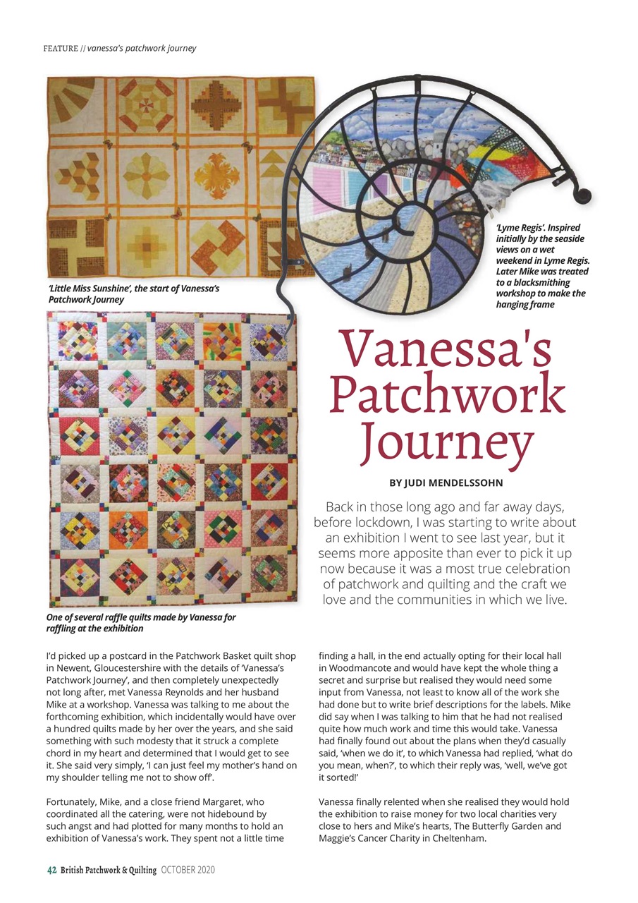 Patchwork and Quilting Preview Pages