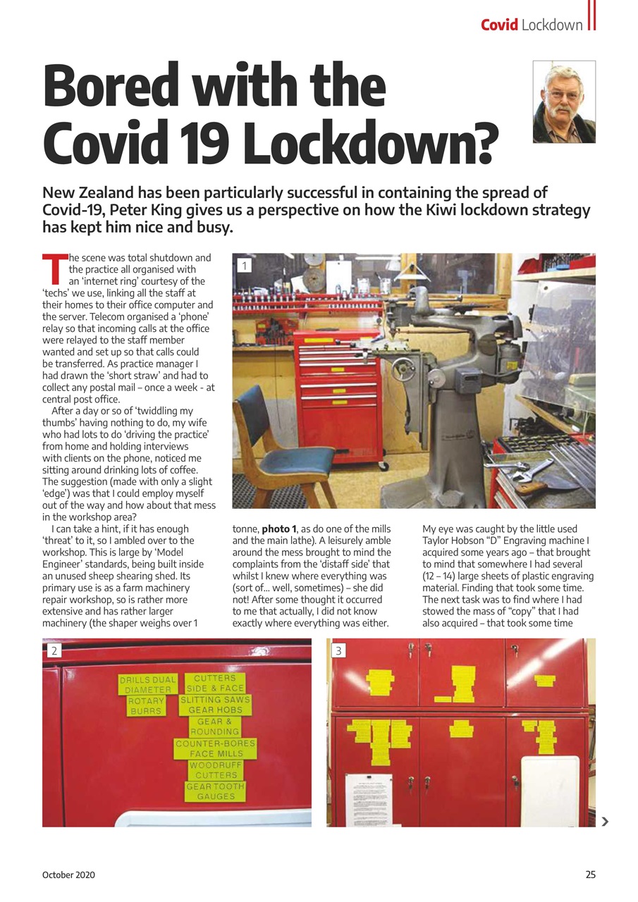 Model Engineer & Workshop Magazine Preview Pages