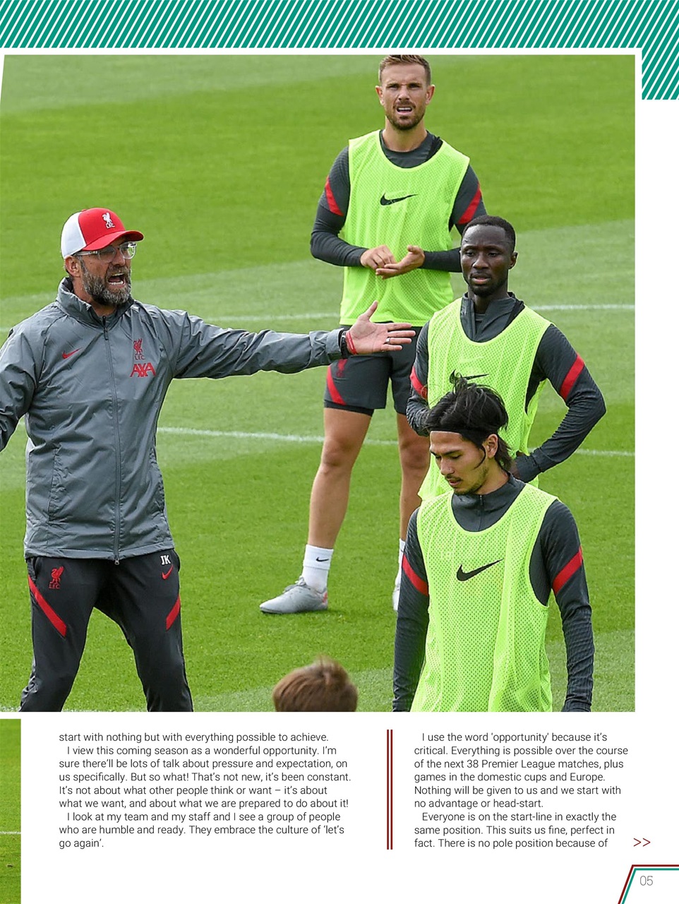 Liverpool FC Programmes Preview Pages