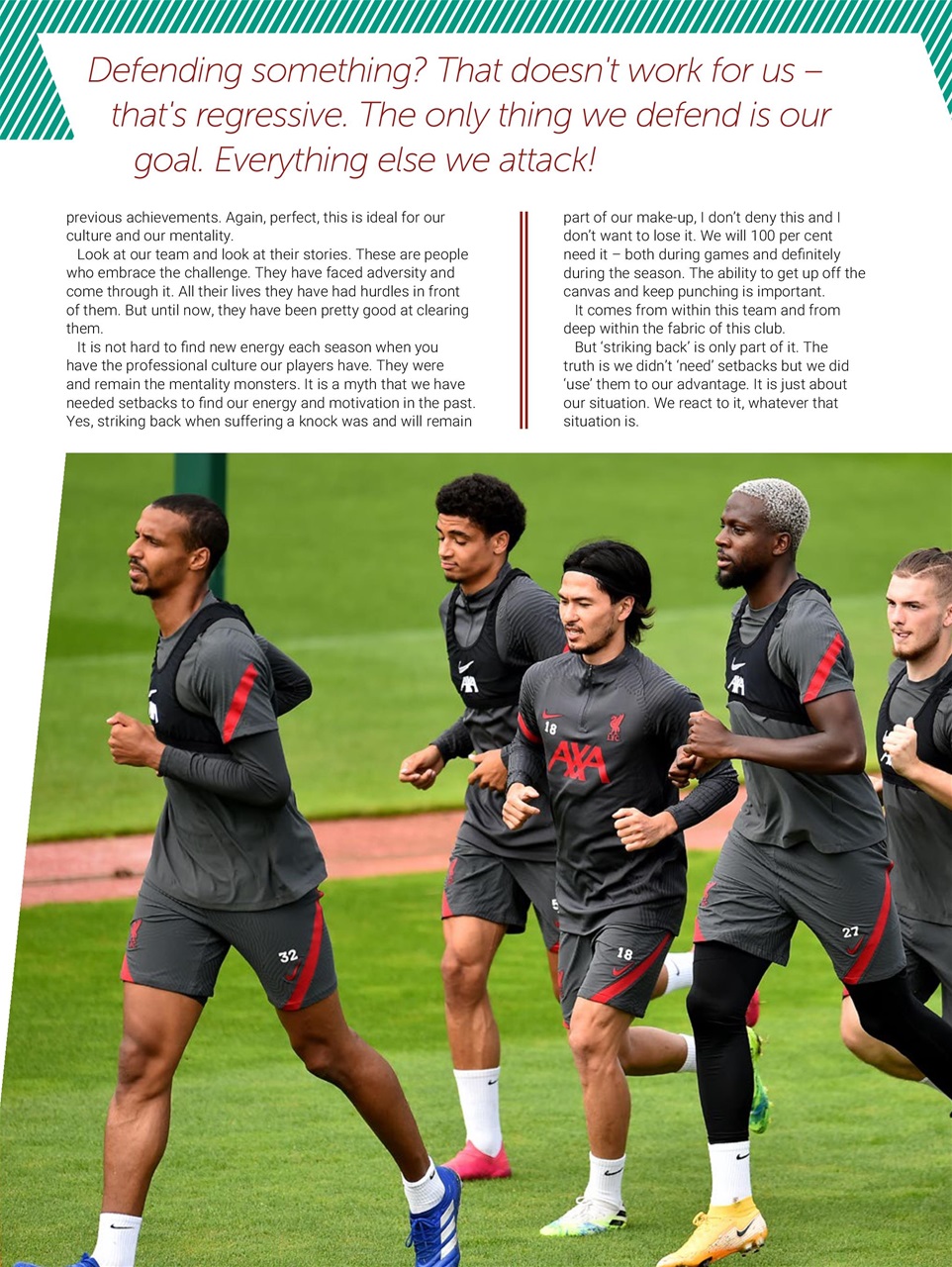 Liverpool FC Programmes Preview Pages