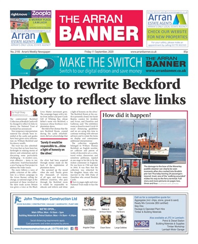 Arran Banner issue 11/9/20