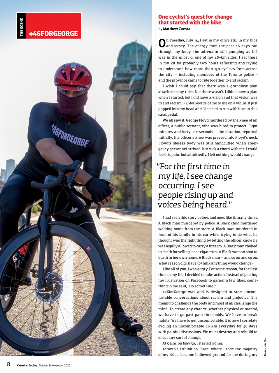Canadian Cycling Magazine Preview Pages