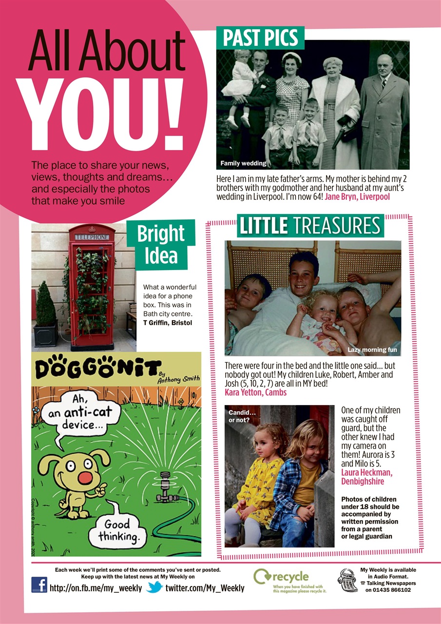 My Weekly Preview Pages