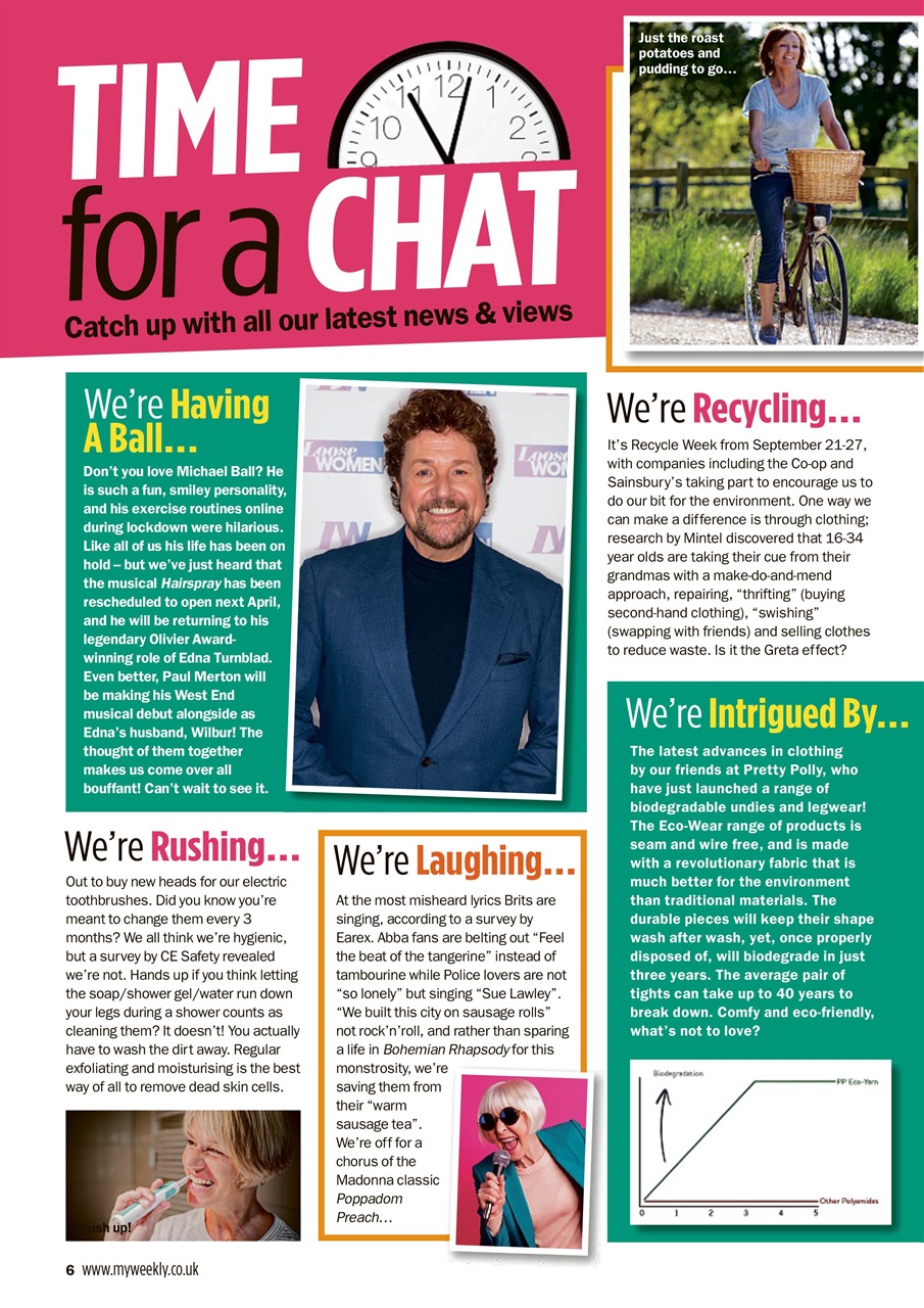 My Weekly Preview Pages