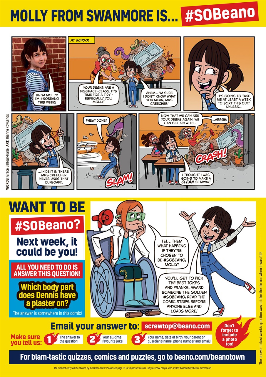 Beano Preview Pages