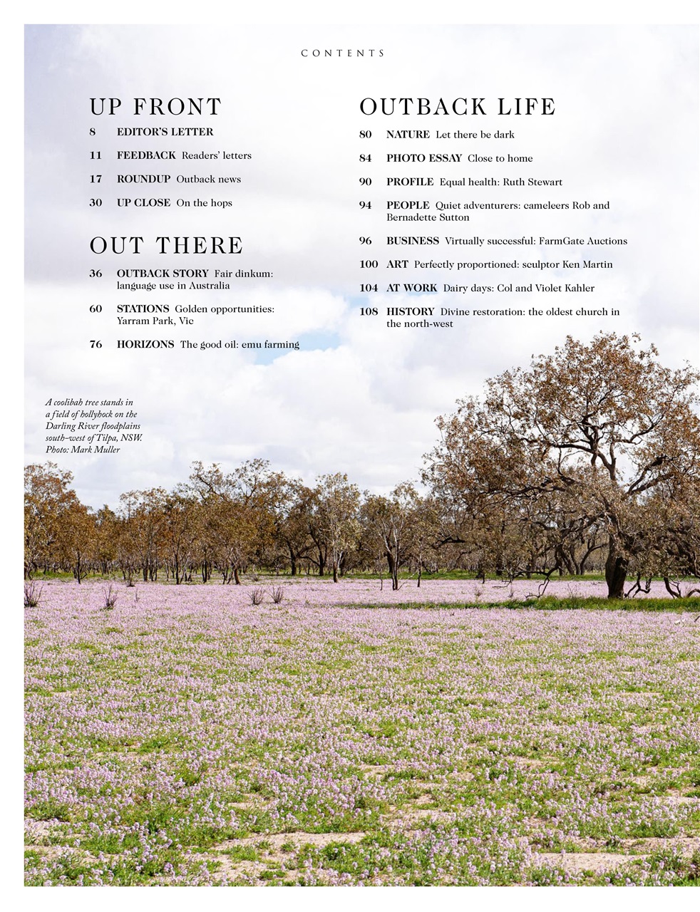 OUTBACK Magazine Preview Pages