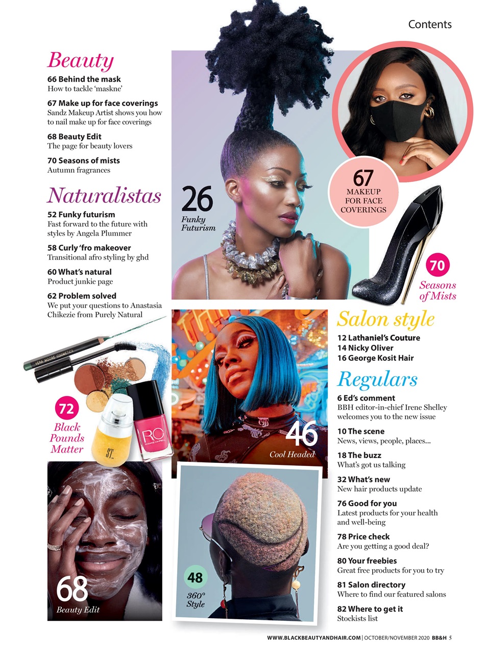 Black Beauty & Hair – the UK's No. 1 Black magazine Preview Pages