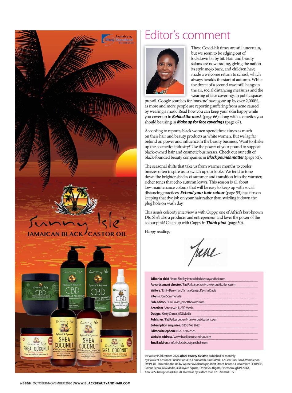 Black Beauty & Hair – the UK's No. 1 Black magazine Preview Pages