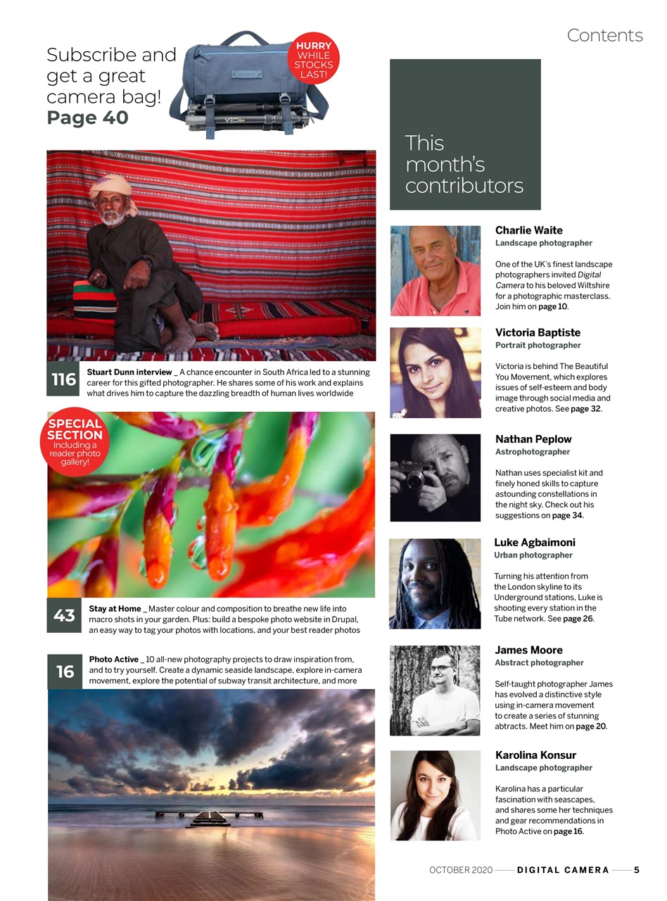 Digital Camera Magazine Preview Pages