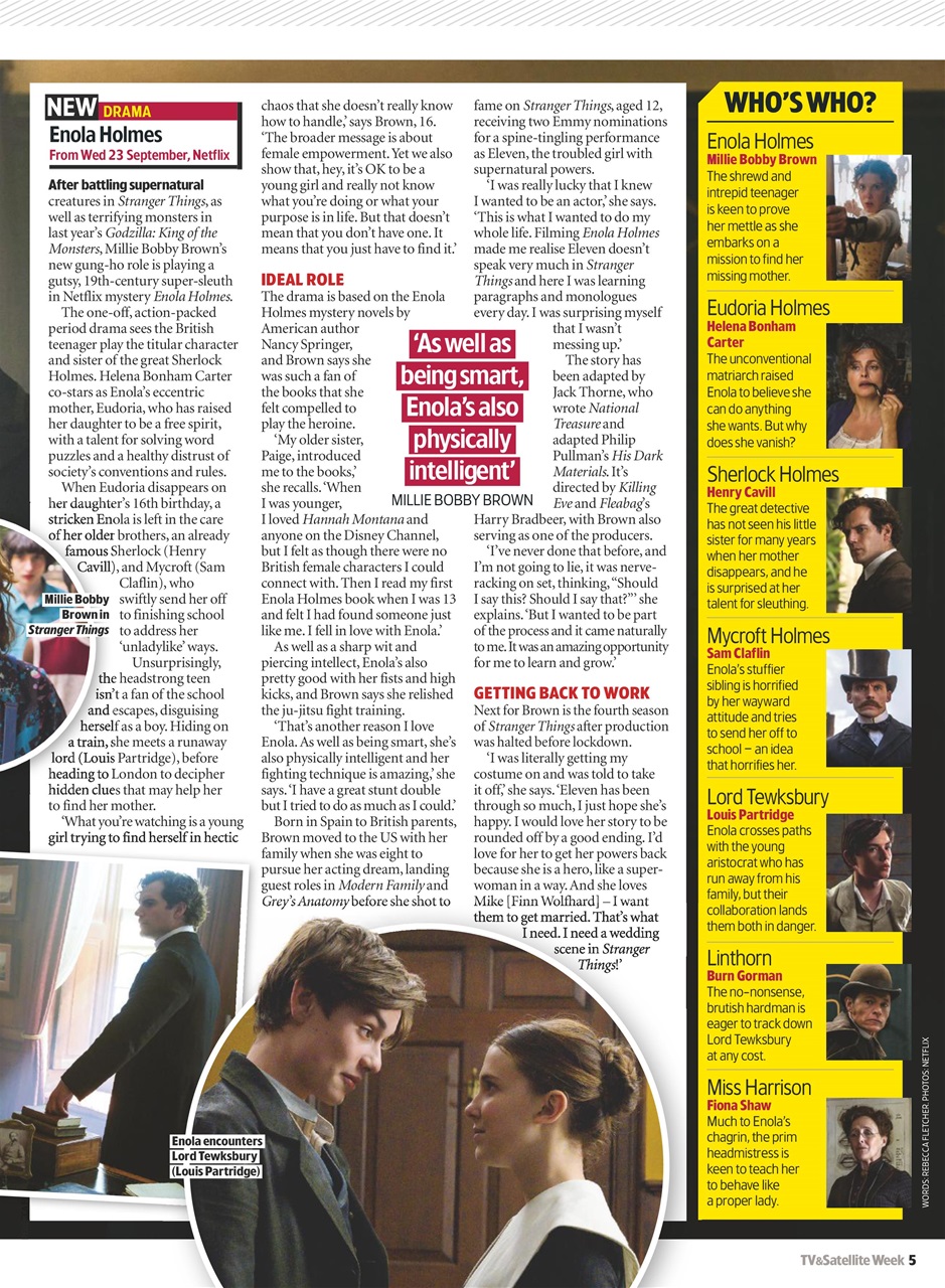 TV & Satellite Week Preview Pages