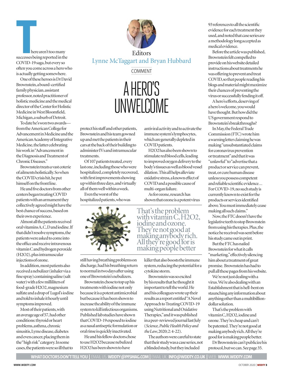 What Doctors Don't Tell You Preview Pages