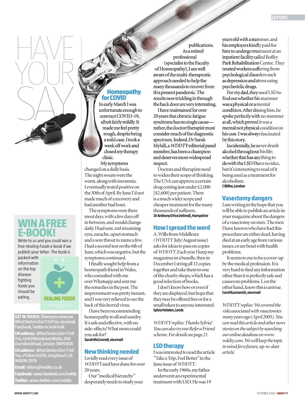 What Doctors Don't Tell You Preview Pages