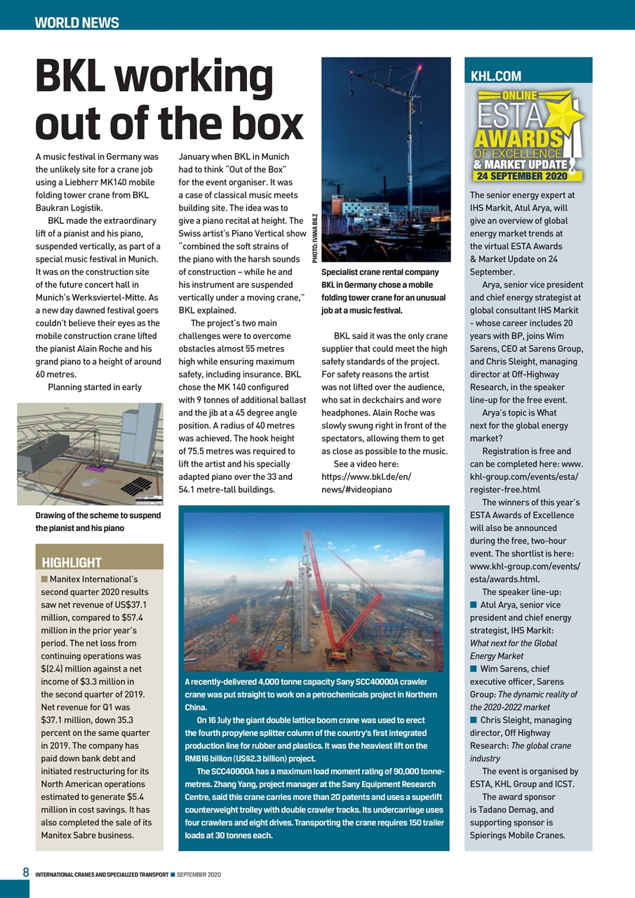 Int. Cranes and Specialized Transp Preview Pages