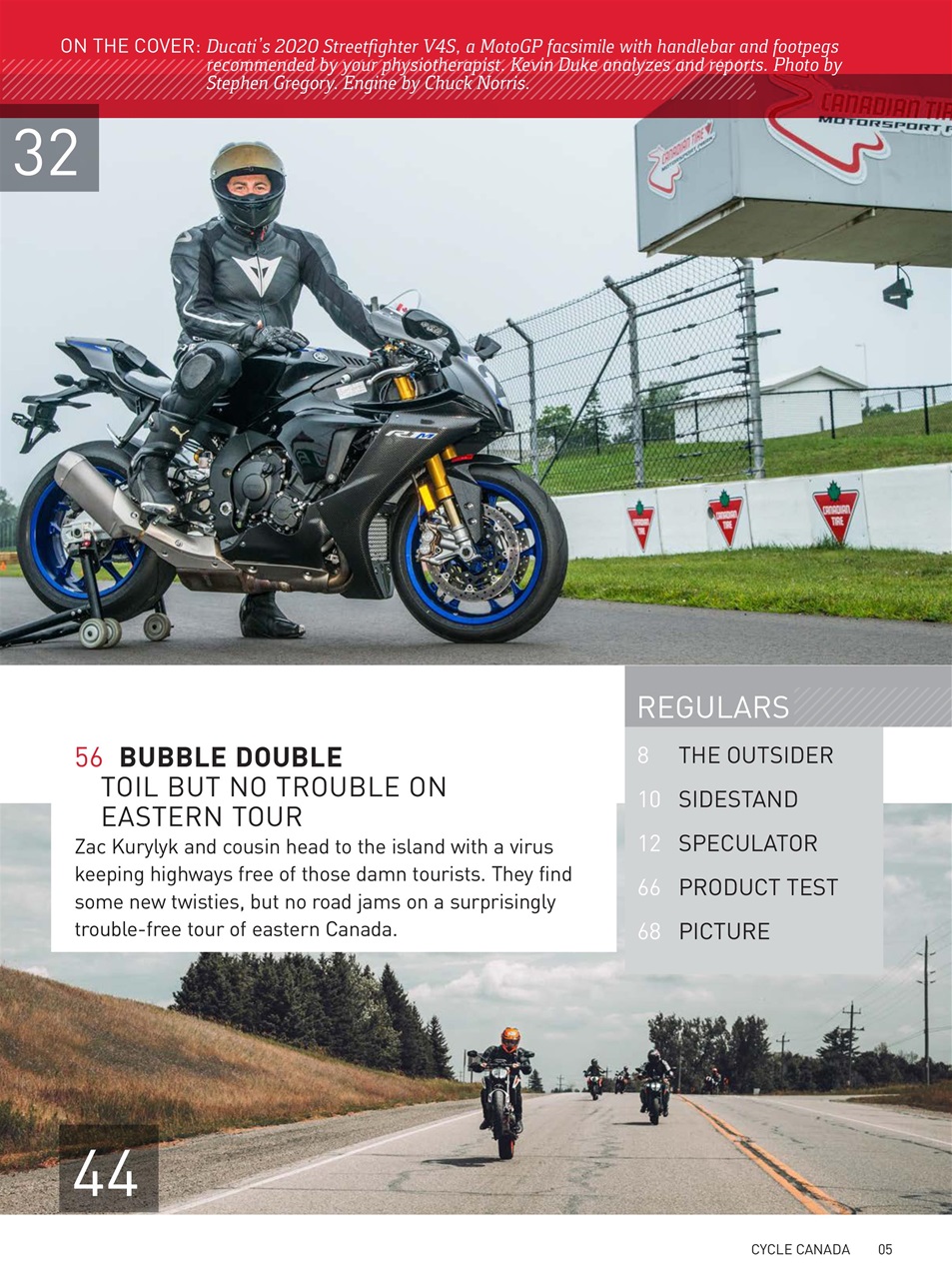 Cycle Canada Preview Pages