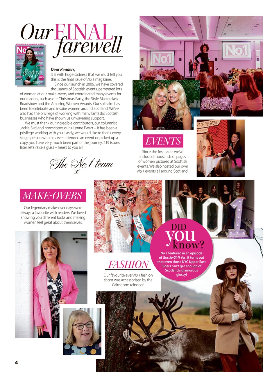 Number 1 Magazine Preview Pages