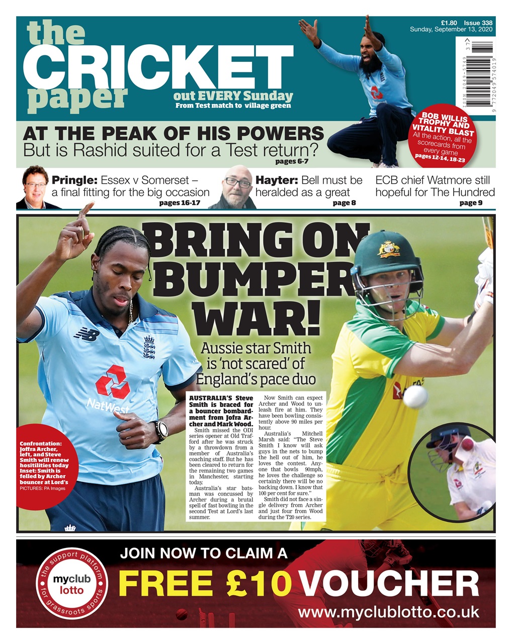 The Cricket Paper Preview Pages