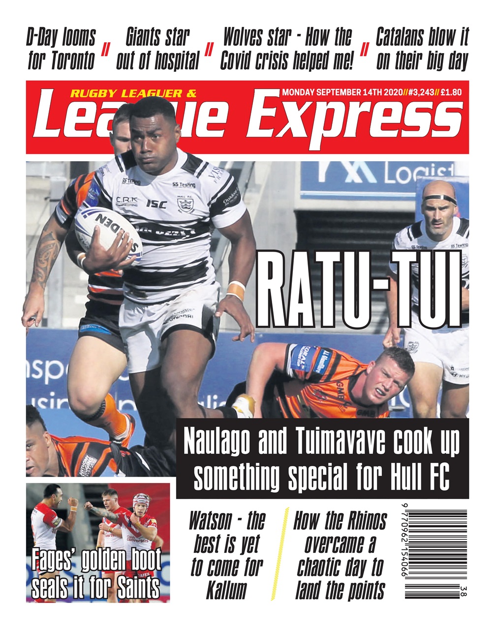 League Express Preview Pages