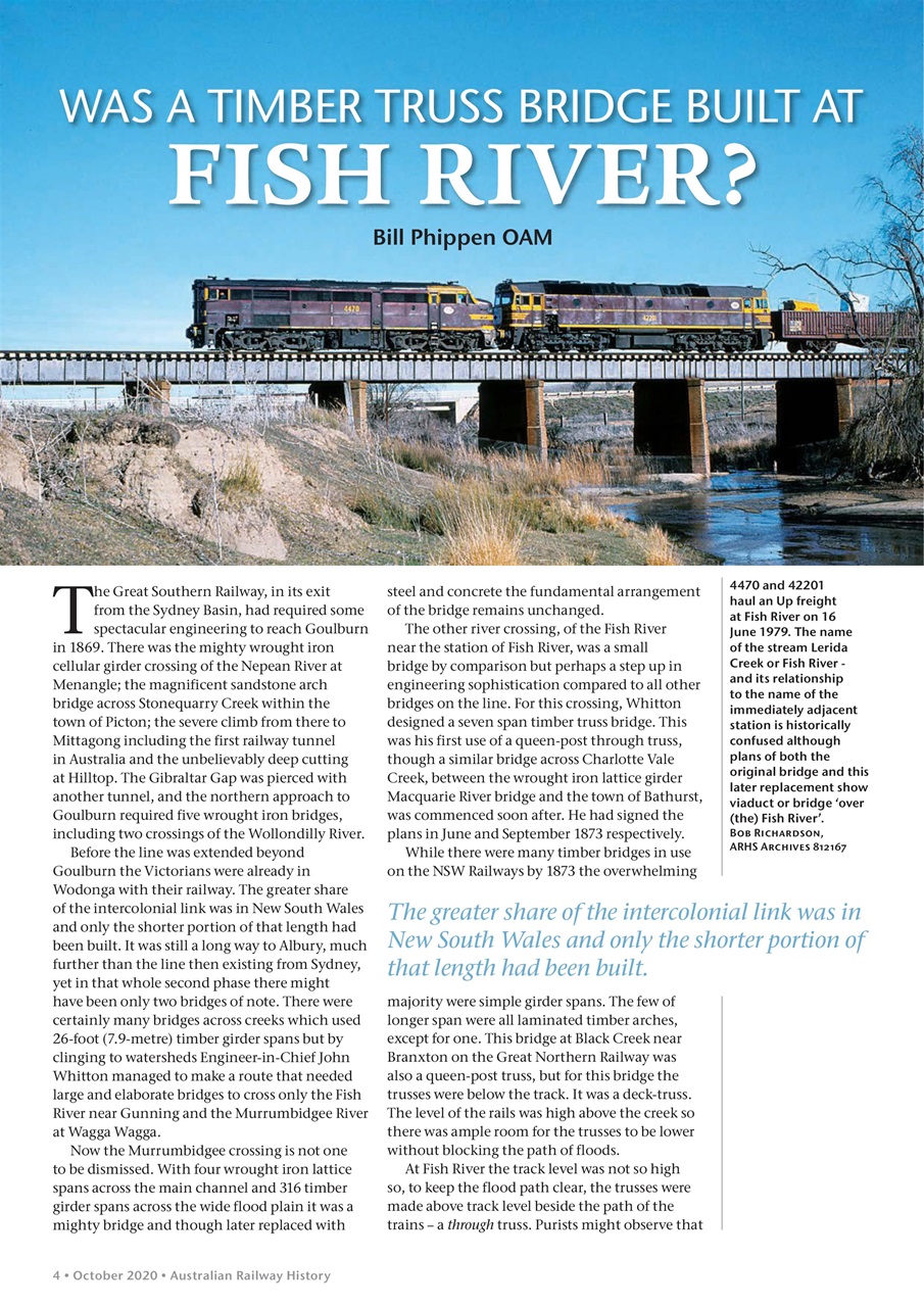 Australian Railway History Preview Pages