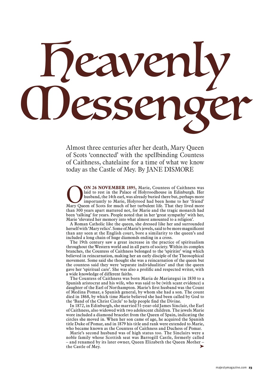 Majesty Magazine Preview Pages