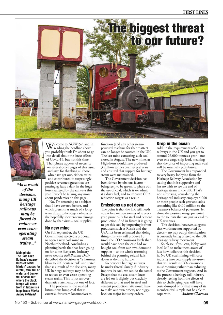 Narrow Gauge World Preview Pages