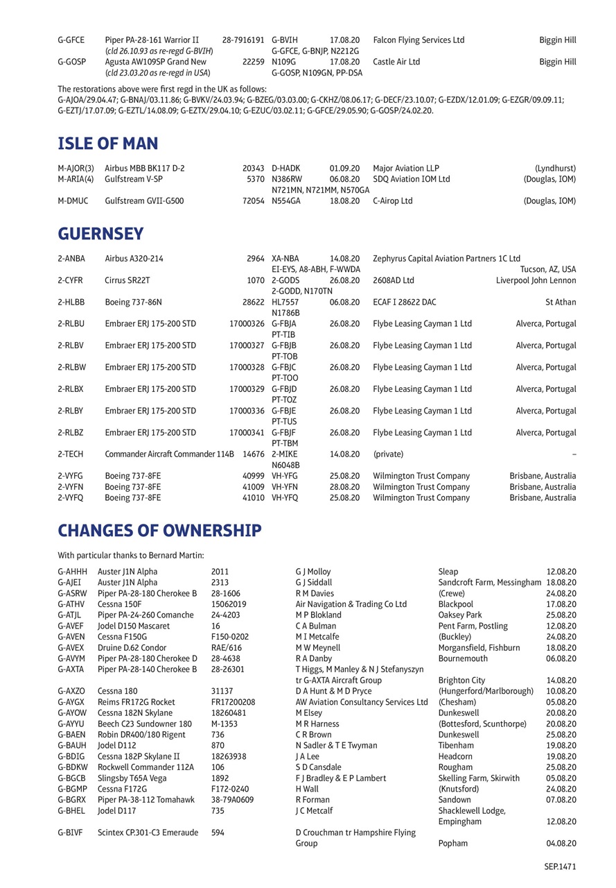 Air Britain News Preview Pages
