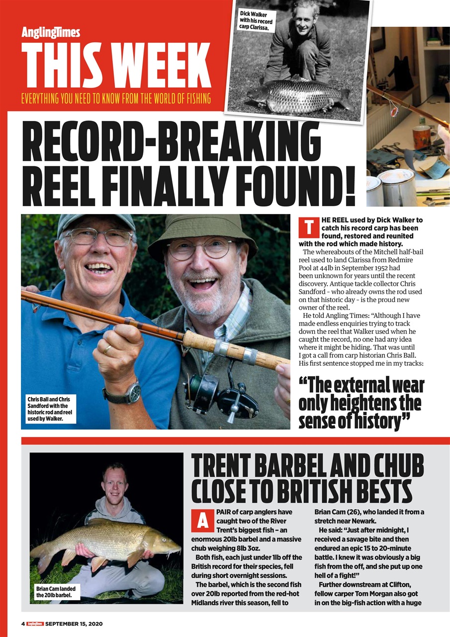 Angling Times Preview Pages