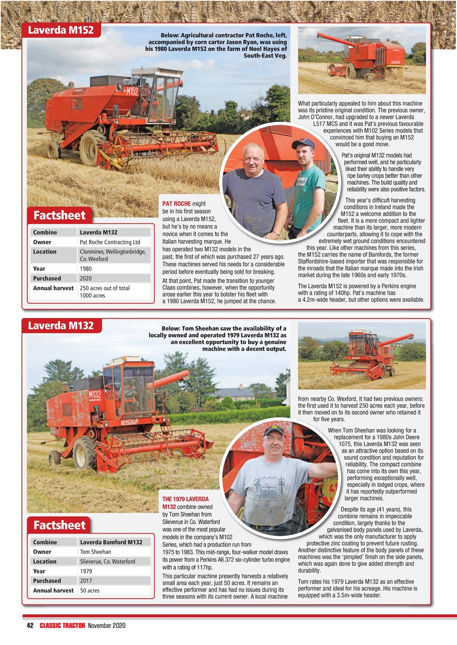 Classic Tractor Preview Pages