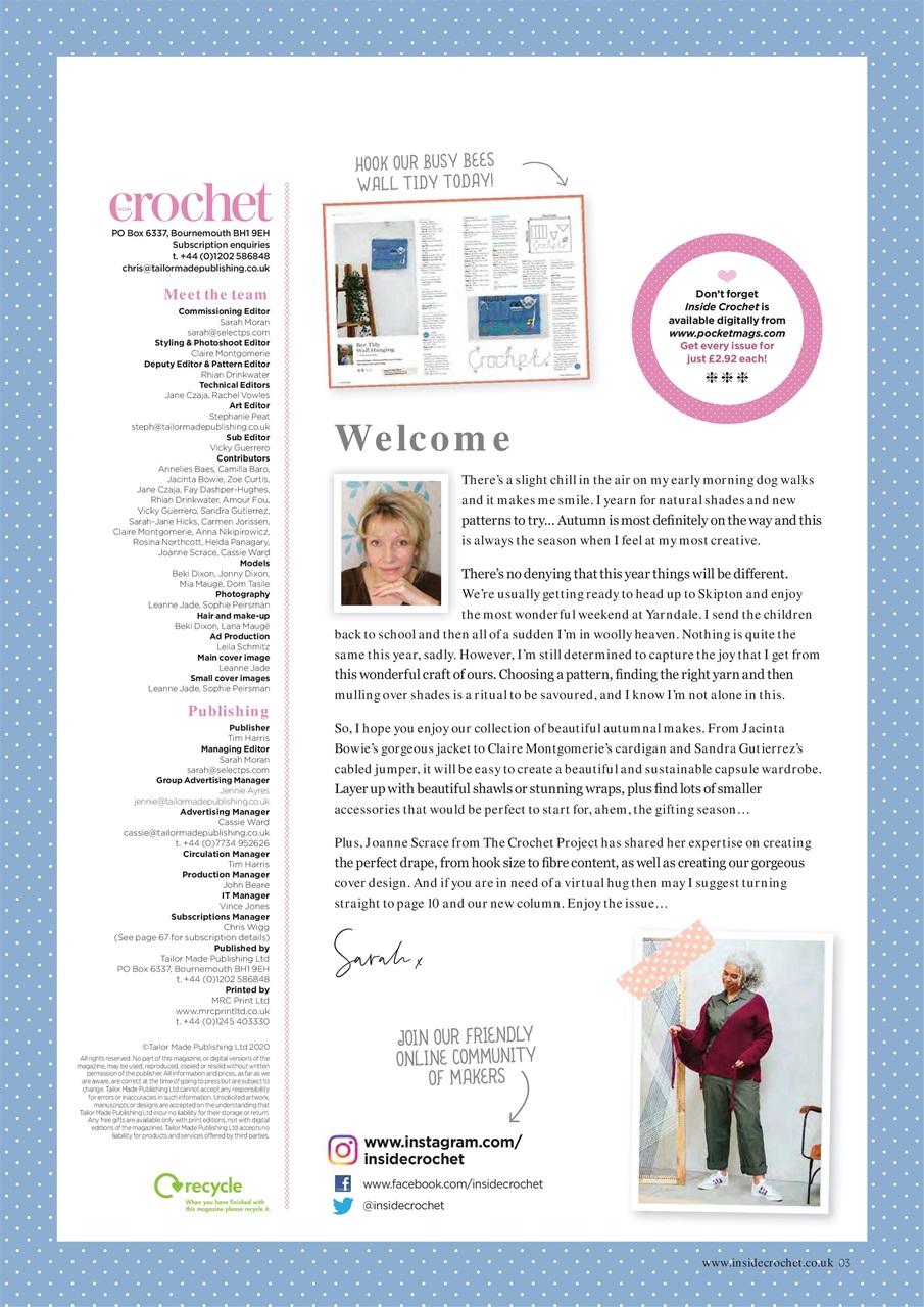 Inside Crochet Preview Pages