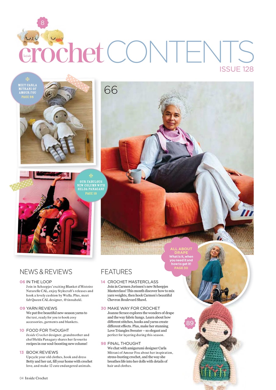 Inside Crochet Preview Pages