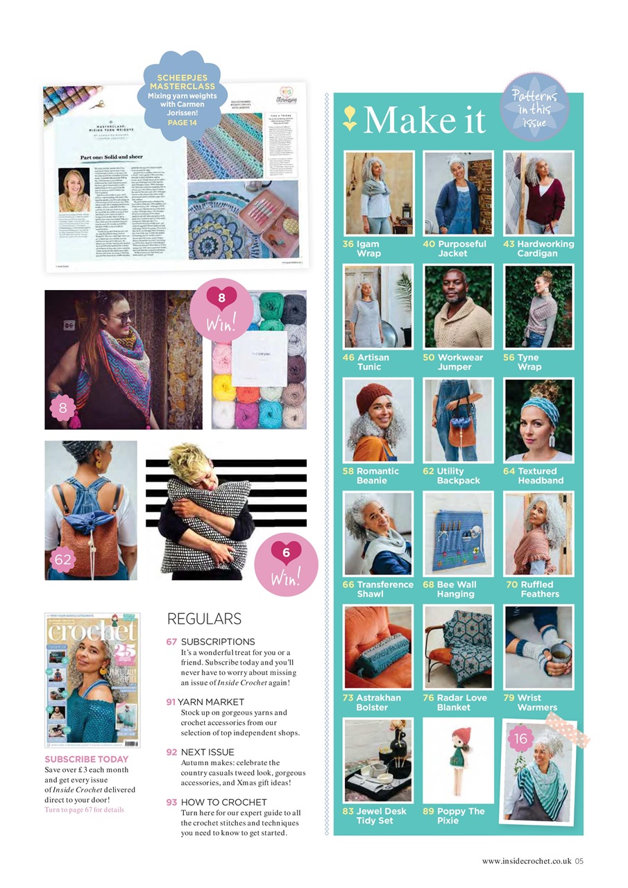 Inside Crochet Preview Pages