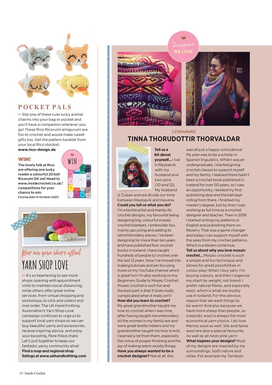 Inside Crochet Preview Pages