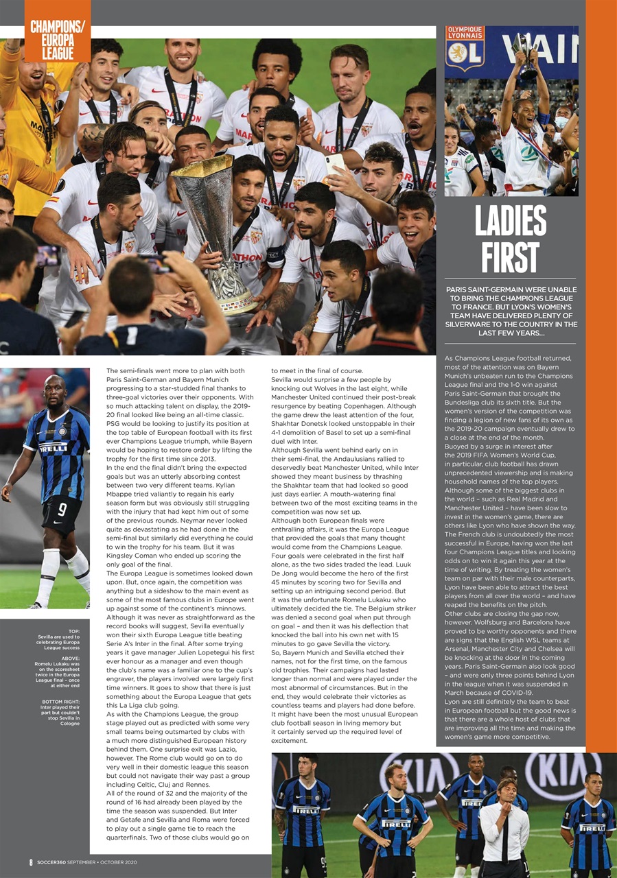 Soccer 360 Preview Pages