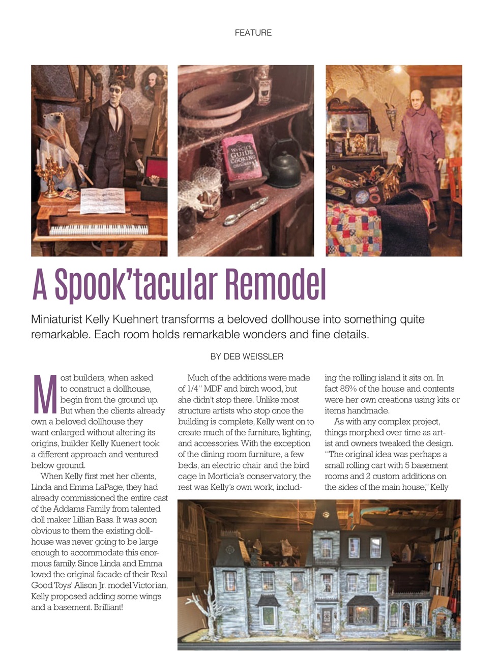 Dollhouse Miniatures Preview Pages