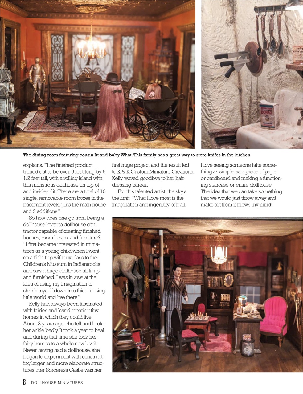 Dollhouse Miniatures Preview Pages