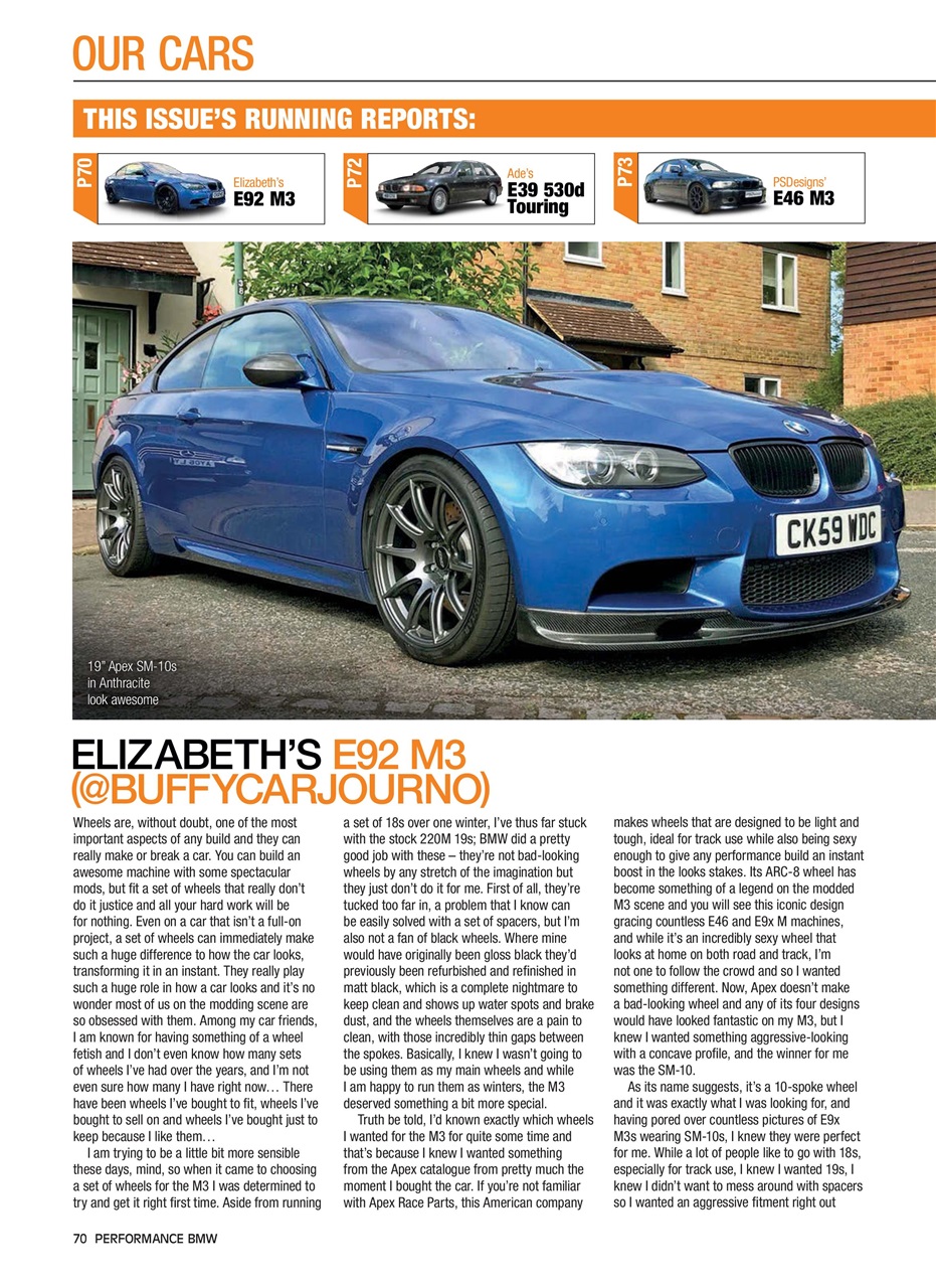 Performance BMW Preview Pages