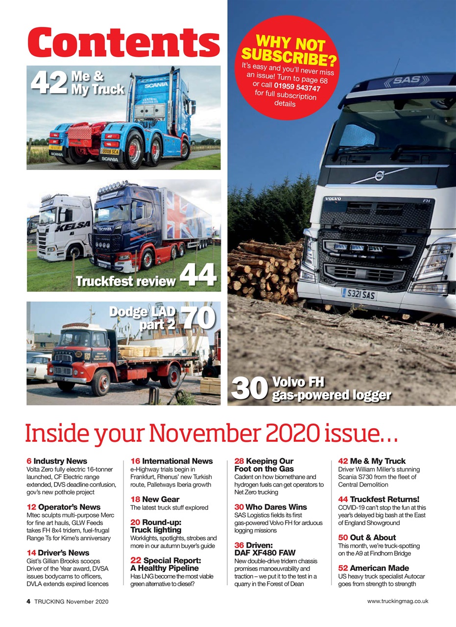 Trucking Magazine Preview Pages