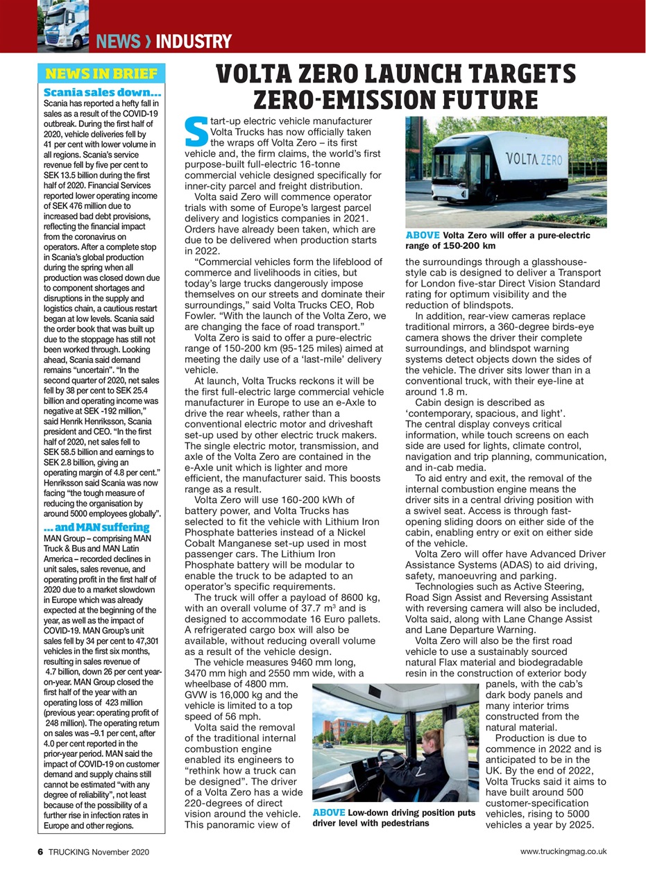 Trucking Magazine Preview Pages