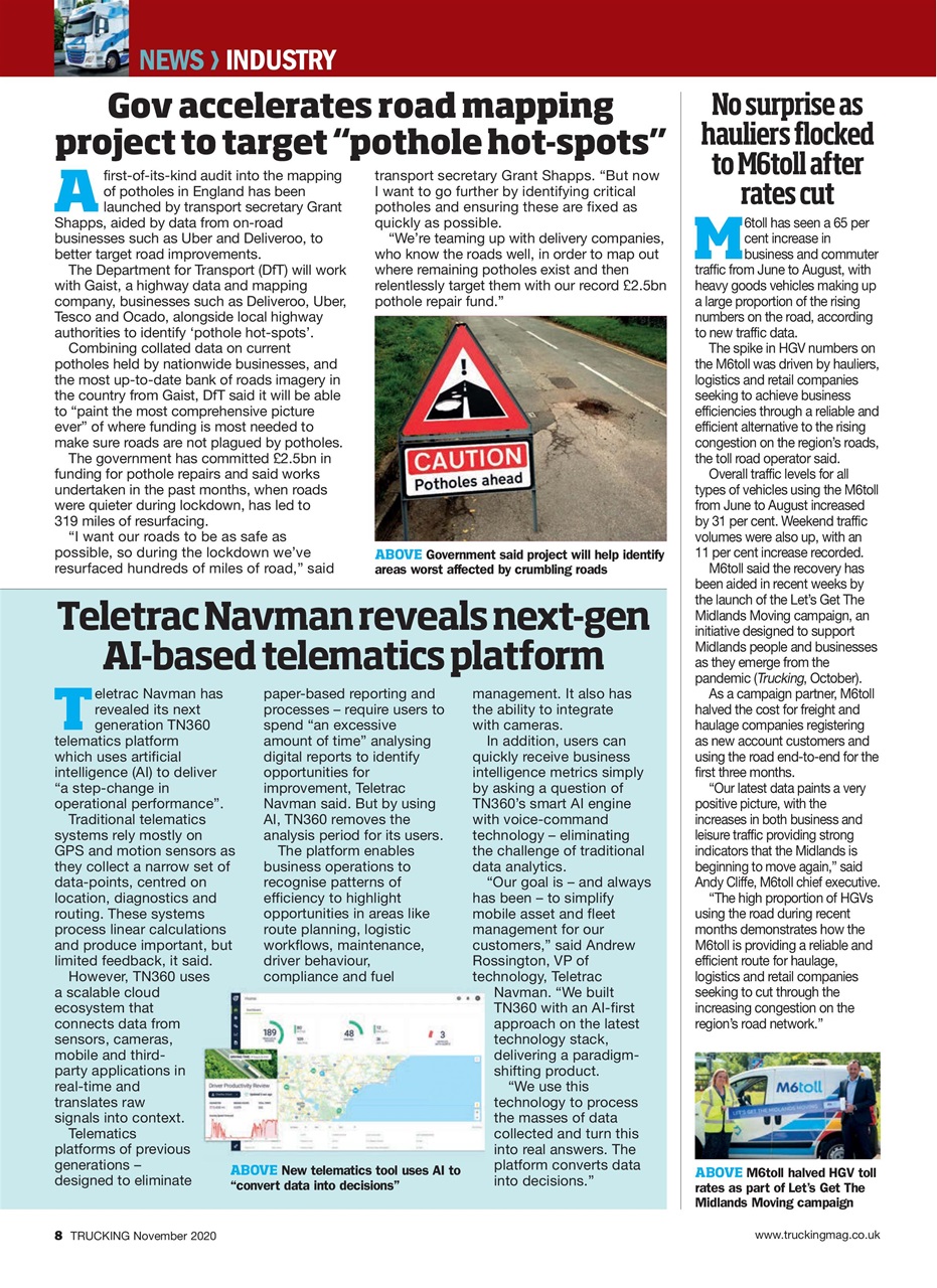 Trucking Magazine Preview Pages