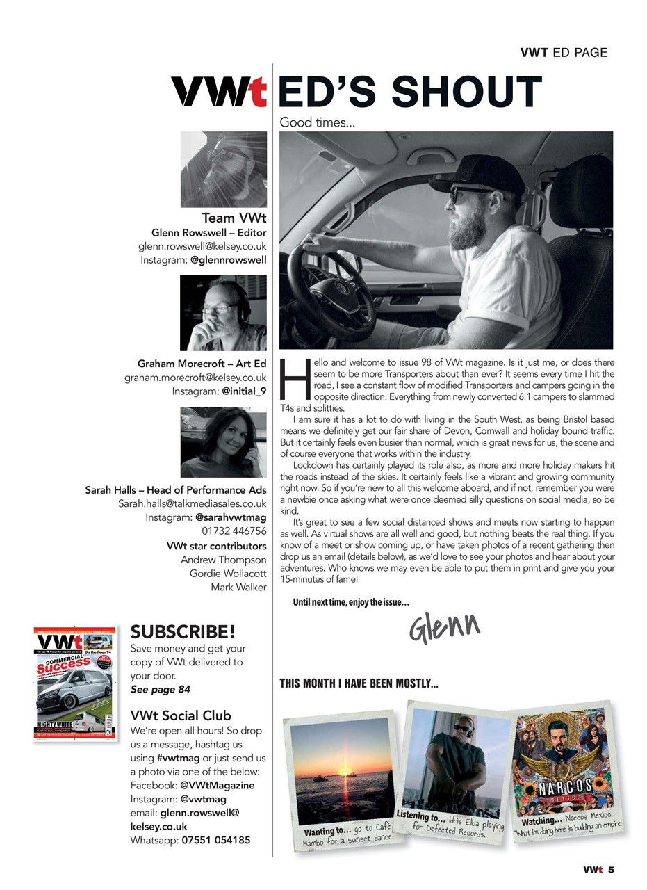 VWt Magazine Preview Pages
