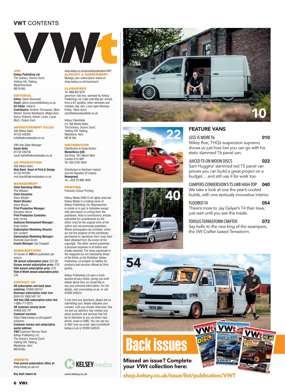 VWt Magazine Preview Pages