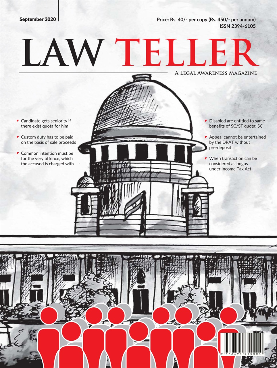 Lawteller – A Legal Awareness Magazine Preview Pages