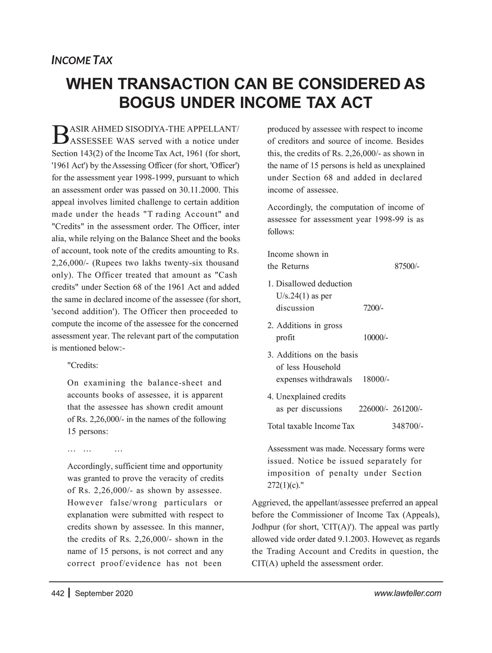 Lawteller – A Legal Awareness Magazine Preview Pages