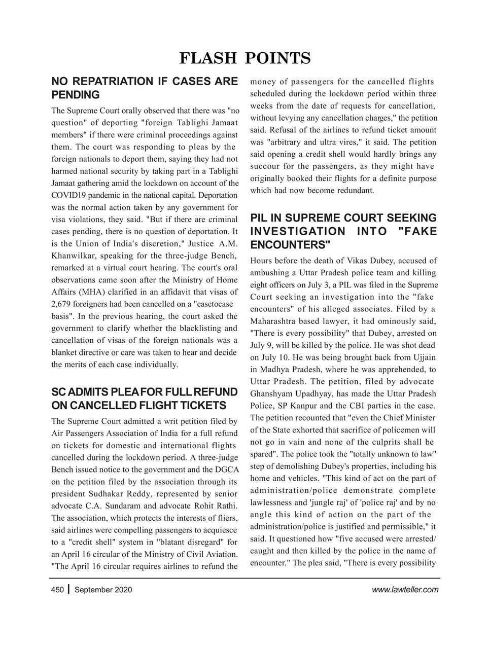 Lawteller – A Legal Awareness Magazine Preview Pages