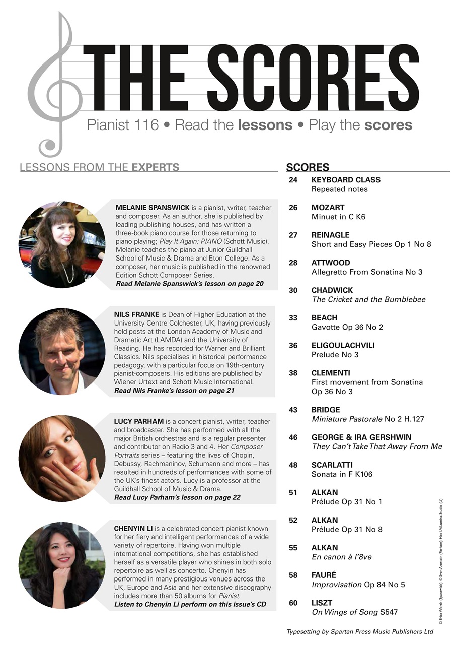 Pianist Preview Pages