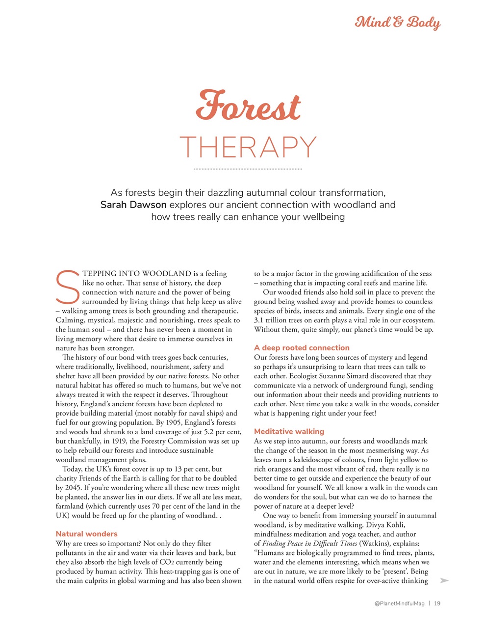 Planet Mindful Preview Pages